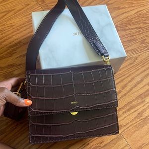 Brand new dark brown bag